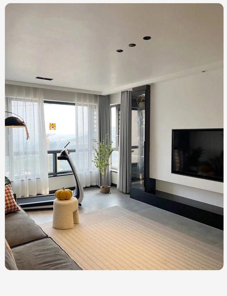 Anti-Glare Recessed LED Downlight: Spotlight & Wall Washer for Living Room Ceilings