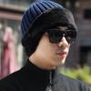 WTEMPO Однотонные теплые флисовые шапки для мужчин, зимние шерстяные шапки, мягкие эластичные холодостойкие ветрозащитные вязаные шапки для папы