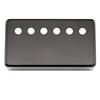 Musiclily Pro 9.8mm Pitch Nickel-Silver Alloy Humbucker Pickup Covers for Electric Guitars, Made In the USA, Black