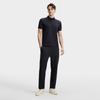 Fila Белая однотонная вязаная мужская футболка-поло с коротким рукавом tops F11M613103F-NV