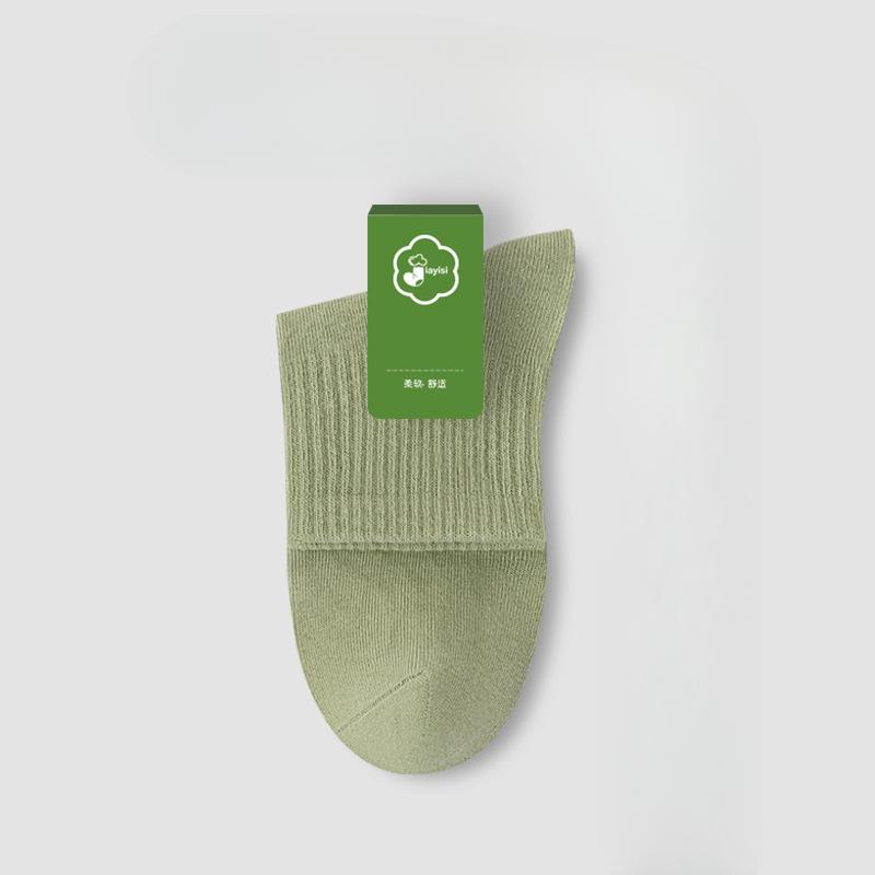 Мужские летние спортивные дезодорирующие влагоотводящие бесшовные носки-гольфы из чистого хлопка