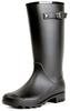 Montfreur LB8121 Rain Size Cm Women's Boots, Black, 23.5-24.0