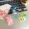 Cartoon Creative Animal Charms For Women Girls Cute Pig Pendant Keychain Crafts  Backpack Decoration Accessories Gifts