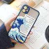 Модный Япония Большая волна у Канагавы Чехол для телефона Для iPhone 15 14 13 12 11 Pro Max Mini XS X XR 7 8 Plus Чехол Искусство Fundas