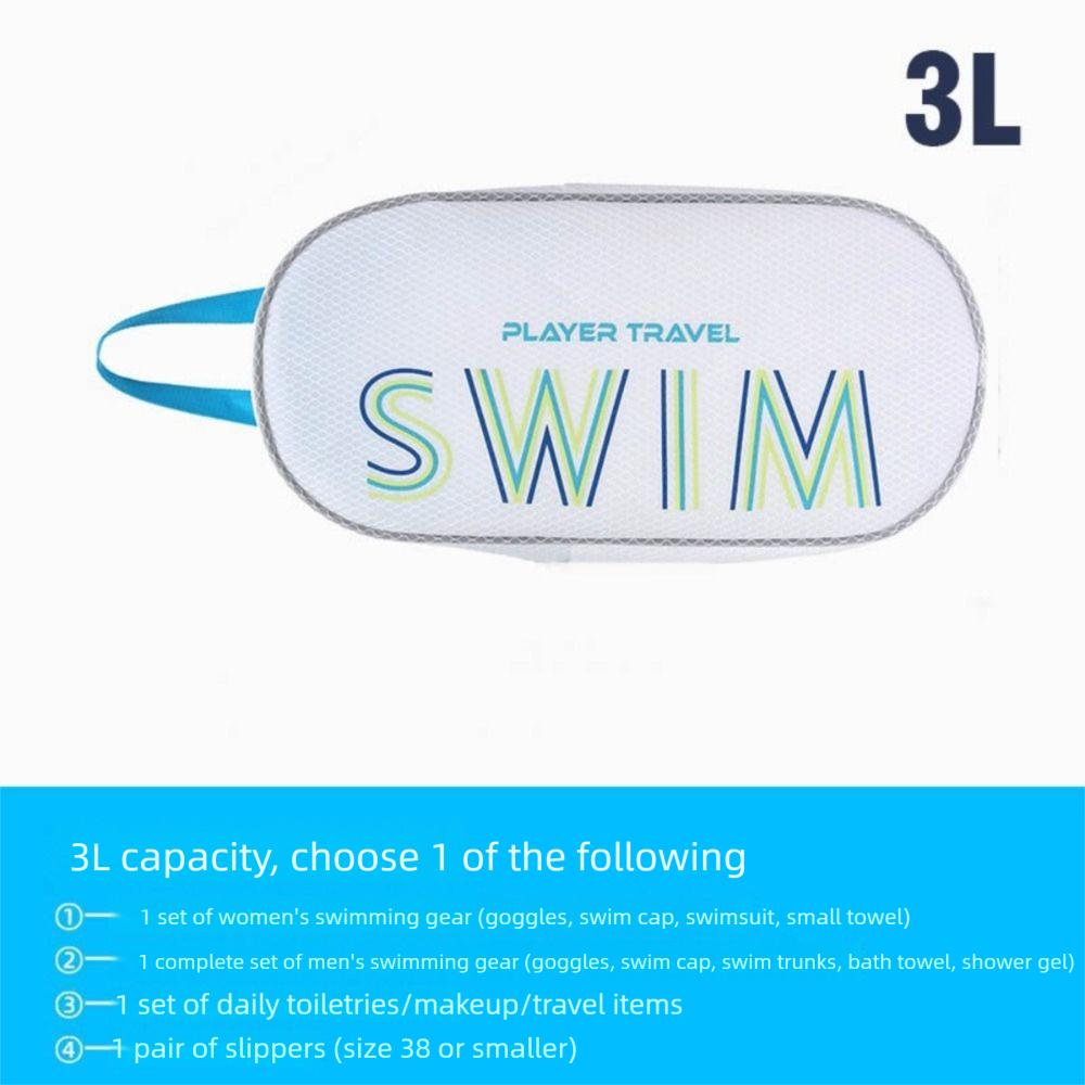 Водонепроницаемая сумка для туалетных принадлежностей, отделение для сухого и мокрого, водонепроницаемая сумка для хранения для бассейна, сумка для купальника