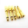 10 шт. 6,35 мм 1/4" моно штекер на 3,5 мм 1/8" гнездо разъем аудио динамик моно терминал штекер адаптер для наушников позолоченный 6,5 мм