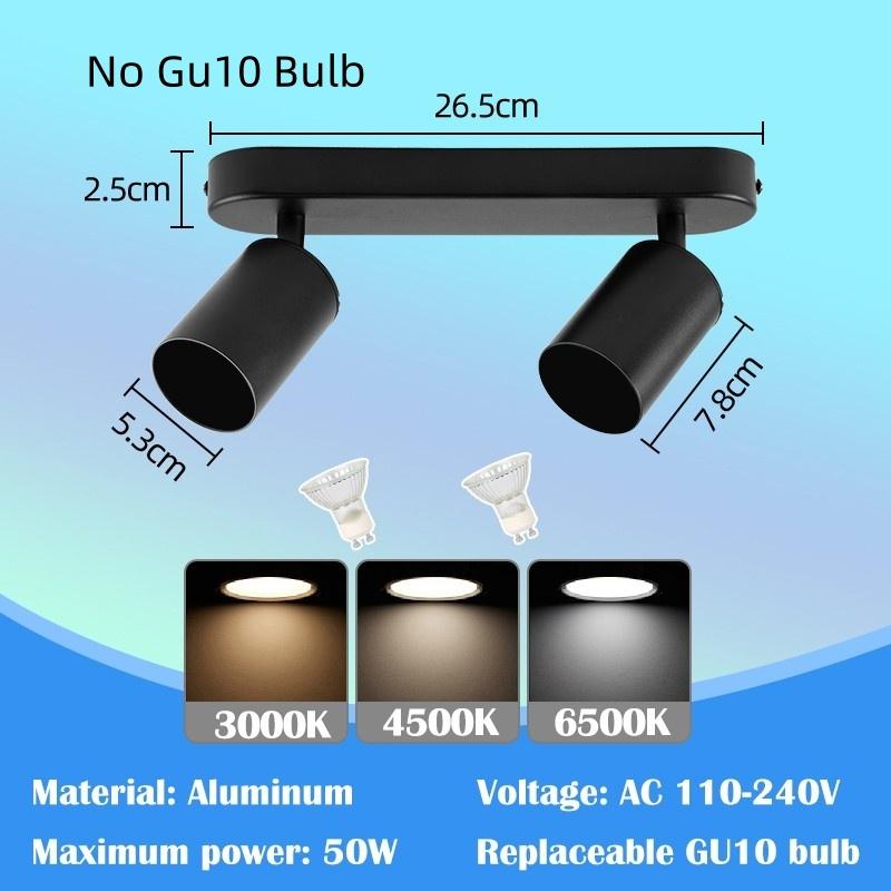 Сменный ламповый потолочный прожектор, бытовой минимализм, светодиодные потолочные светильники, внутреннее освещение, трековый светильник