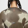 Women's Nike Dri Fit T Shirts Women's Desert Khaki Crew Neck Moderate