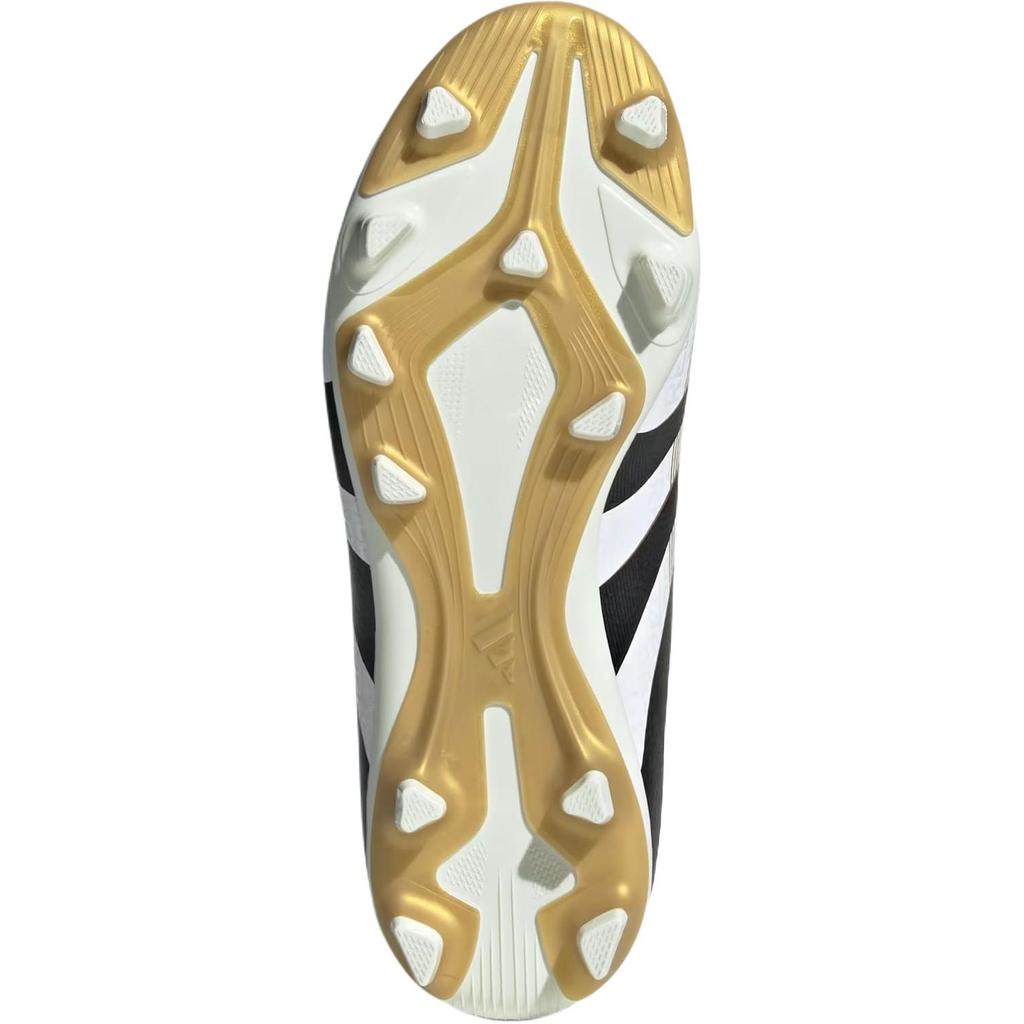 adidas Predator CLUB Низкие Футбольные Бутсы для Детей Белый Черный Золотой Детские JH8870
