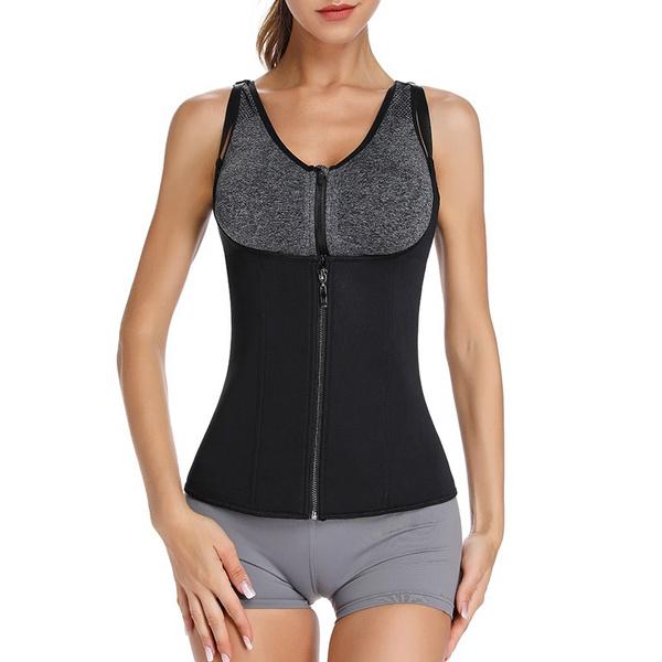 Ayollar uchun belni shakllantiruvchi korset-vest vazn yo'qotish uchun, sport uchun, tana shaklini chiroyli qiluvchi, mashg'ulot uchun, ko'krak ostidan mahkamlovchi, po'latdan yasalgan qovurg'ali, qorinni tortuvchi toplar, shakllantiruvchi ichki kiyim