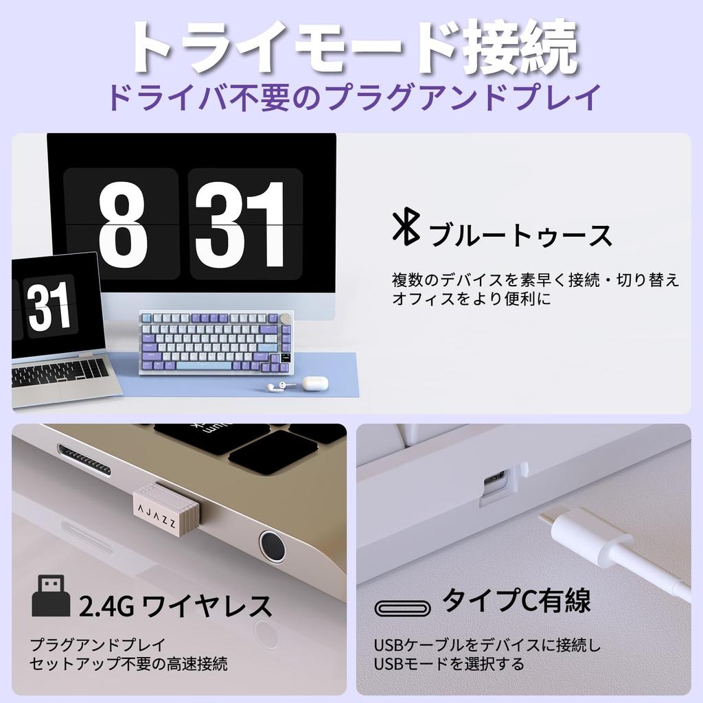 Механическая клавиатура AK820 Pro с линейной осью RGB, игровой TFT-экран с ручкой управления, прокладка, структура без компактного 24-каратного золота, авиационный штекер, кабель USB 5 Dye