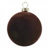 Бархатные шары-украшения Набор из 12 штук для усиления праздничной атмосферы