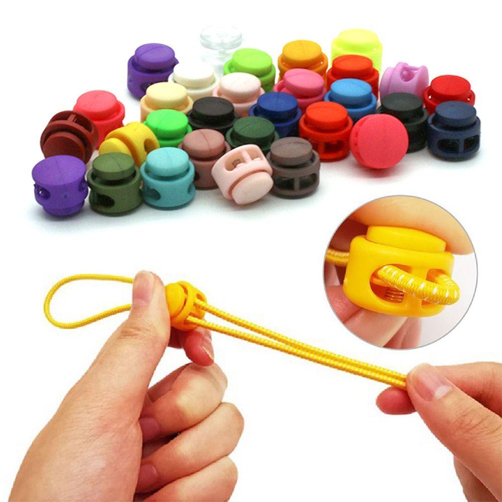 10 шт. DIY Зажим для шнурка, Веревочный зажим, Тумблер-клипса, Пряжка для шнурка для рюкзака, Спортивной одежды