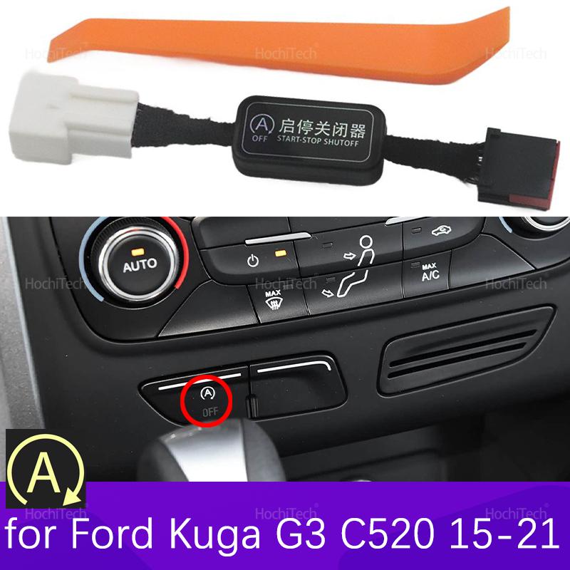 Automatic Start Stop Engine System Off Eliminator Stop Start Canceller Plug Cable Memory for Ford Kuga G3 C520 2013-2019