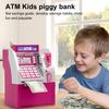Yousheng Kids ATM Piggy Bank Toy с картой, электронными деньгами, монетами, сберегательной копилкой, обучающим автоматическим банкоматом с паролем, для малышей, мальчиков и девочек, подарок