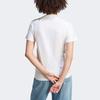 Adidas Футболка с коротким рукавом и круглым вырезом с логотипом алфавита и мультяшным принтом, женские топы белого цвета IB4887