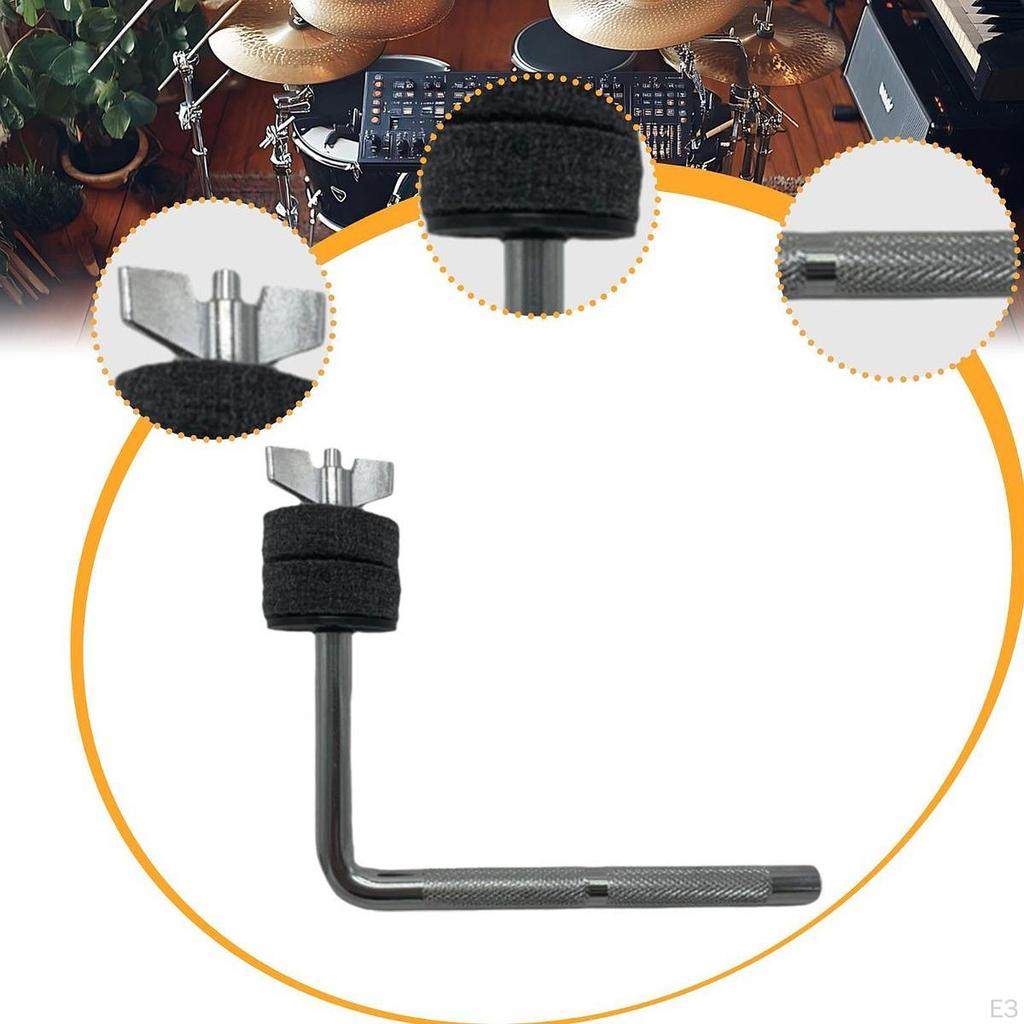 Кронштейн для барабана, тарелки, рычага, перкуссии, аксессуары, фурнитура, профессиональный, крепление, зажим для стержня L