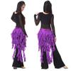 Tassels Hip Scarf Shiny Dancer Skirt Women Belly Dance Belt
