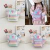Adorable Spring Children's Mini Backpack With Cute Bow Design Lightweight Pu Bag For Kids