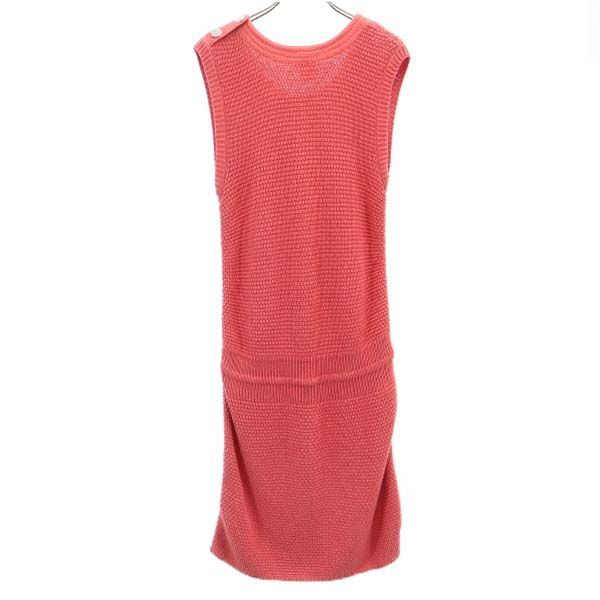 Chloe made in Italy No sleeve knit one piece XS pink Women Used