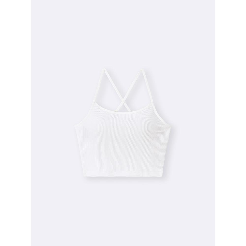 GU by Uniqlo Укороченная майка Bra Feel 2 Way