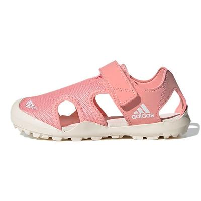 Terrex Captain Toey K Velcro Уличные плоские простые спортивные детские сандалии Детские сандалии Розовый EF2244