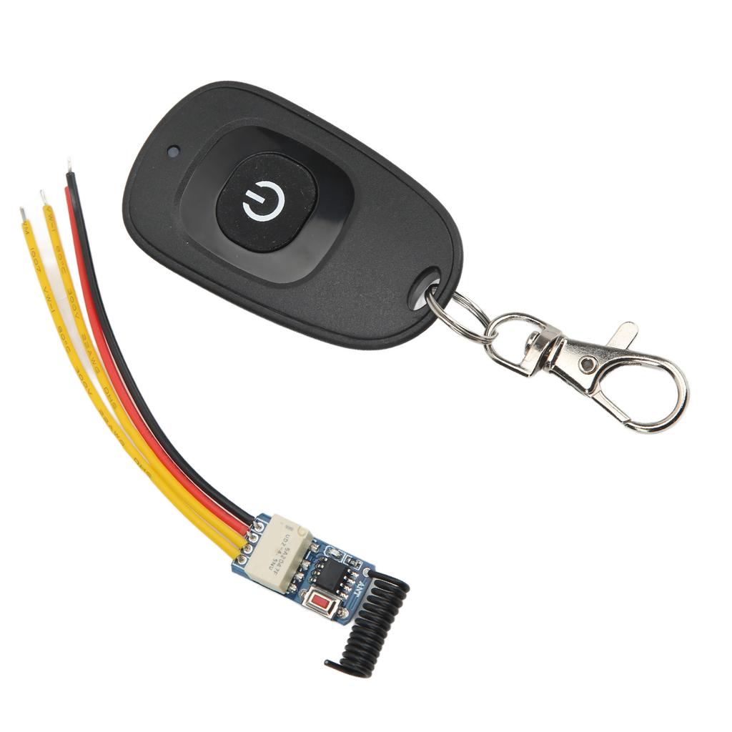 Mini Size Relay Remote Control Switch 433.92Mhz with Delay Transmitter Receiver DC3.5V‑12V