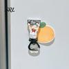Kitchen Gadgets for Barbecue Grill Refrigerator Magnet Bottle Opener, 3D Cartoon Chef Resin Beer Cute Decor Home Soda Manual Can Punch Opener