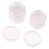 10Pcs 9Sizes 18-40Mm Clear Plastic Protector Capsules Containers Case For Token Coin Collection Transparent Holder Boxes