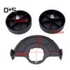 Lawn Mower Auxiliary Wheels Universal Lawn Mower Support Wheels Easy Install Grass Trimmer Wheels Attachment for Comfortable Mowing