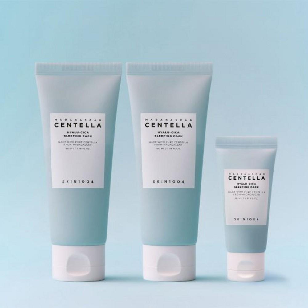 Skin1004 Double Set Hyalu-Cica Sleeping Pack 100ml 2 pcs + 30ml