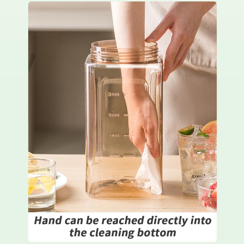 3,5 л портативная бутылка для холодной воды, герметичный полипропиленовый кувшин для кофе, напиток D