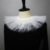 Mesh Fluffy Shawl Fake Collar Versatile Ralph Collar Stage Pography Scarf Decoration Multifunctional Collar