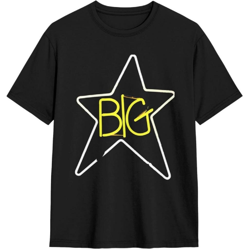 JOISOMI Short Sleeve T-Shirt Big Star Band Casual Shirts Crew Neck T-Shirt Athletic Shirts