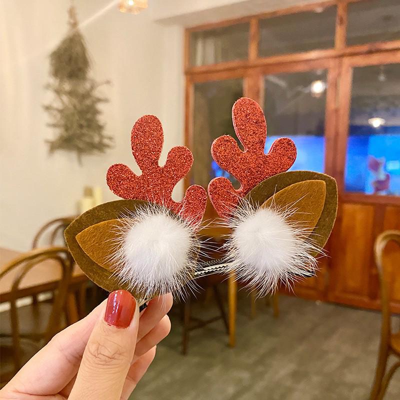 Mori Style Christmas Antler Hair Clip – Sweet and Cute for Adults and Kids