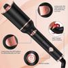 Automtic Hair Curler,1" Curling Iron Large Slot, Auto Rotating Curling Iron Band with 4 Temps & 3 Timer Settings,Auto Shut-off & Dual Voltage Spin Iro