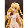 23.5CM Аниме To LOVEru Darkness Конджики но Ями 1/7 Фигурка Белый купальник версия Стоящая модель Игрушка Кукла Фигурка Действия ПВХ