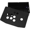 FTVOGUE DIY Arcade Panel Black Case DIY Set Kits Acrylic Panel and Inclined Cases Replacement for Arcade Game