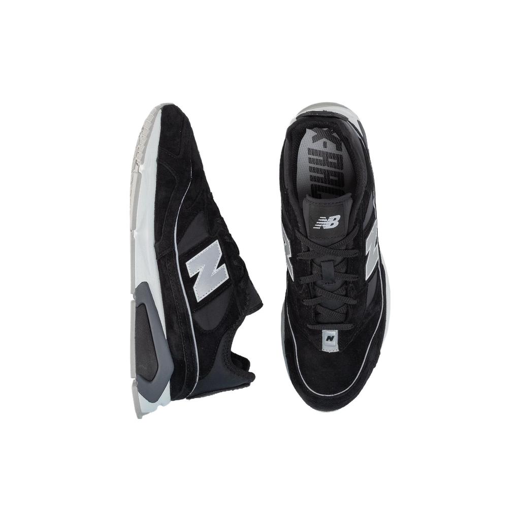 New Balance Nb X-Racer D Кожаные Ретро Спортивные Низкие Кроссовки для Повседневной Носки Унисекс кроссовки Черные MSXRCSRC