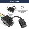 MECMO 4-контактная проводка для прицепа 56040 Для Subaru Forester, Outback, Crosstrek, XV, Ascent 2009-2024 Фаркоп Проводка со стороны автомобиля 4-контактная