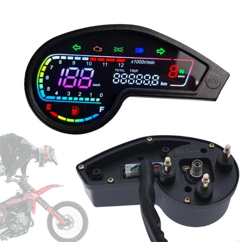 12V Motorcycle Speedometer Odometer trument for DM150 DM200 DM250 XR150 XR150L with High Precise Sensors&LED Display