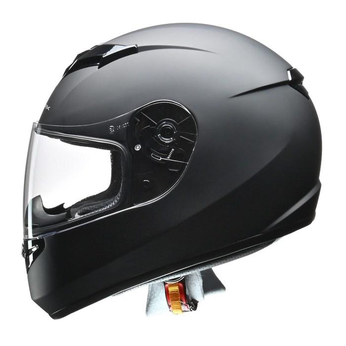 Мотошлем LEAD STRAX Full Face – Матовый черный – L (59-60см)