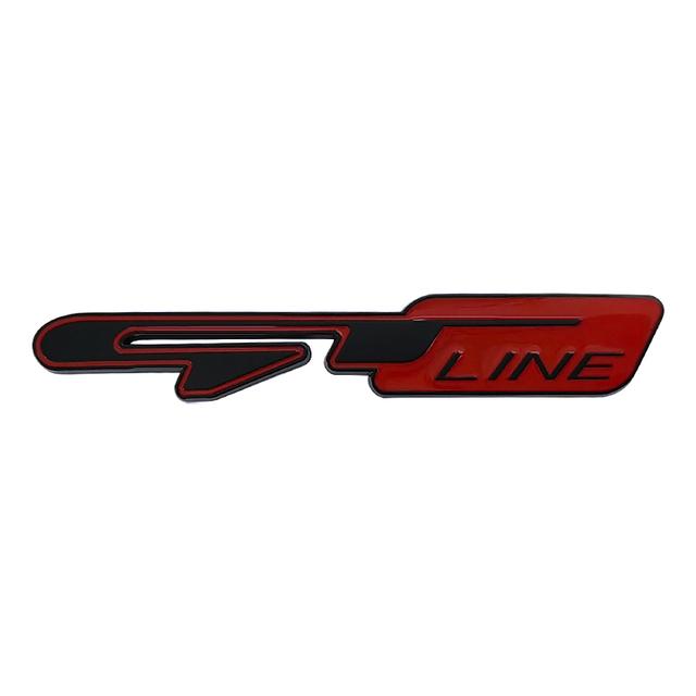 3d металлический значок GTLINE GT Line, эмблема багажника автомобиля, значок для Sportage Picanto RIO Stonic K5 Proceed GT Line, наклейки, аксессуары