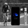 WEST BIKING 160PSI Bike Pump With Gauge Portable Aluminum Alloy Bicycle Pump For Schrader&Presta Valve MTB Road Bike Accessories
