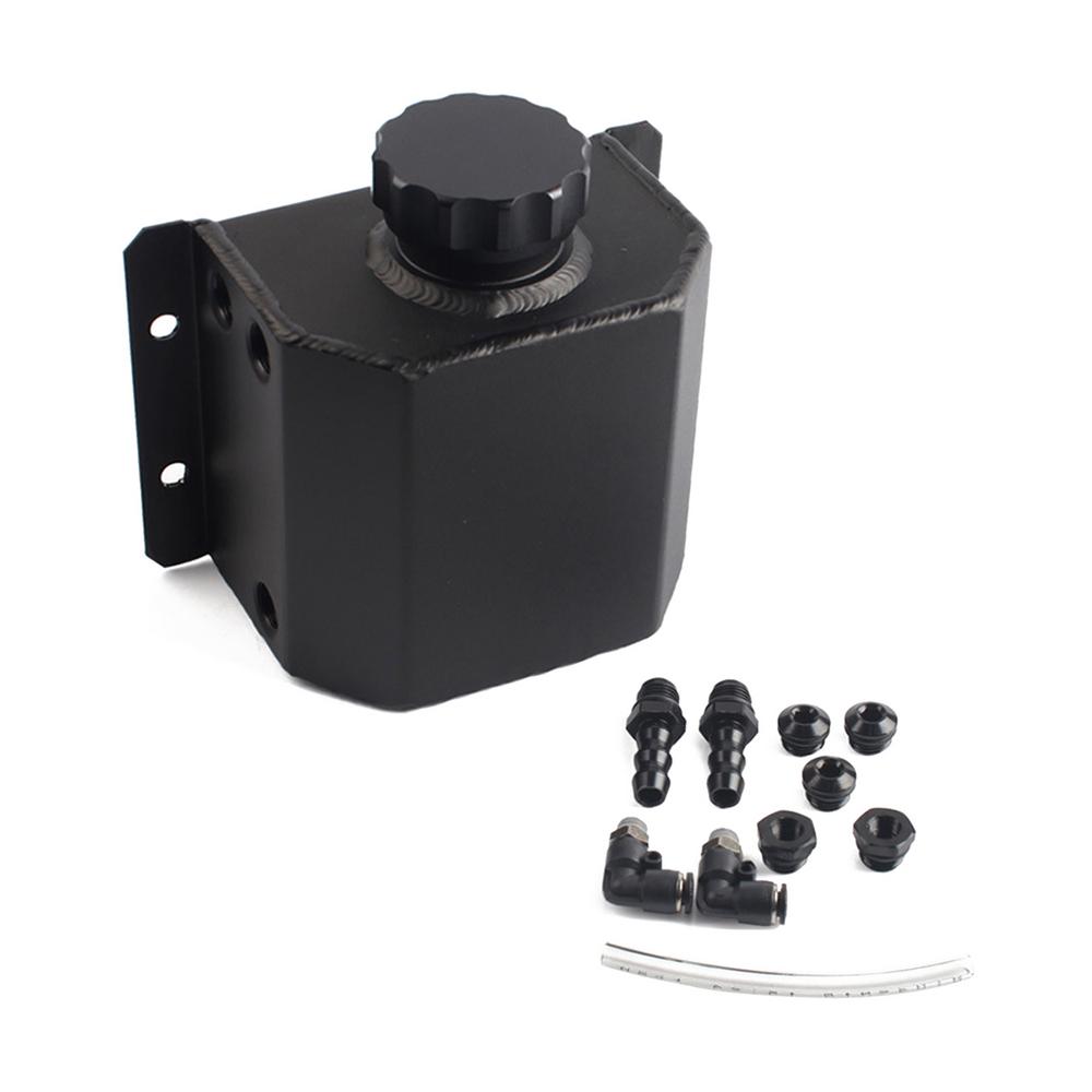 Recovery Water Tank 1L/2L Coolant Radiator Auxiliary Water Tank Reservoir Recovery Oil Catch Can Coolant Radiator Overflow Tank