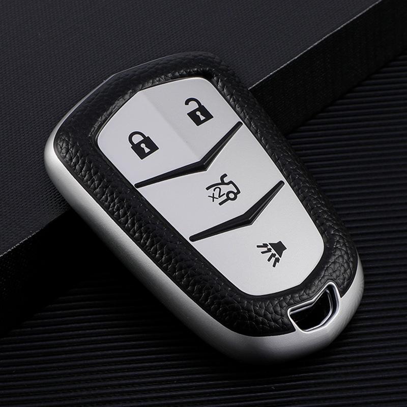 Чехол для ключа Cadillac для CT6, XTS/ATSL, Высококлассный чехол-пряжка XT6 - Мужская версия