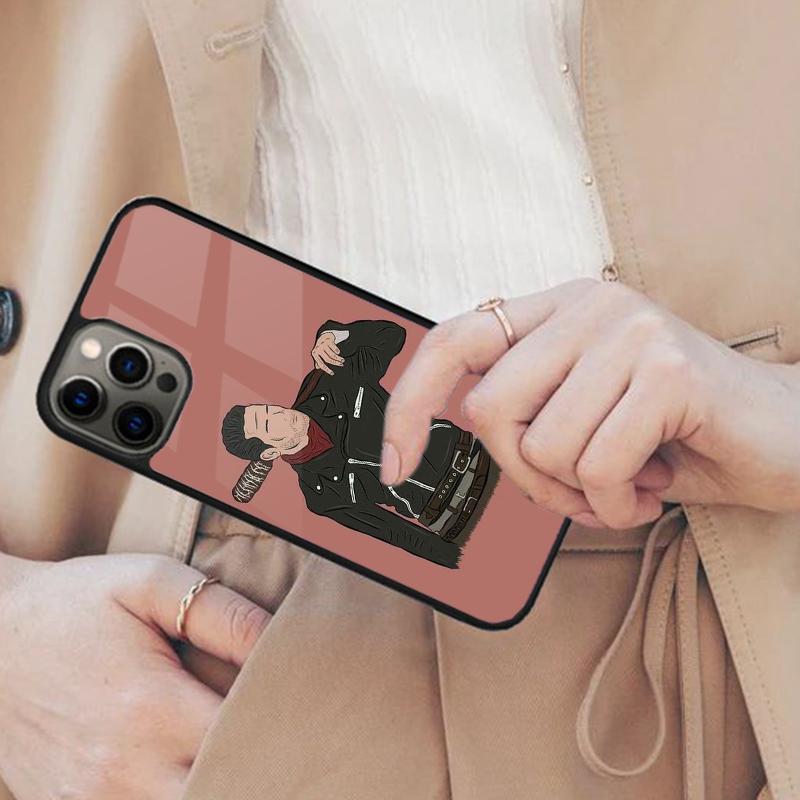 The Walking Dead Negan Bumper Magnetic Phone Case For APPLE iPhone 17 Air 16 14 13 12 Pro Max 15 Plus Wireless MagSafe Cover