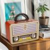 Портативное радио в стиле ретро, ​​беспроводной Bluetooth-динамик, HIFI стерео AM/FM радиоприемник, плеер, USB TF-карта, AUX MP3, цифровой плеер
