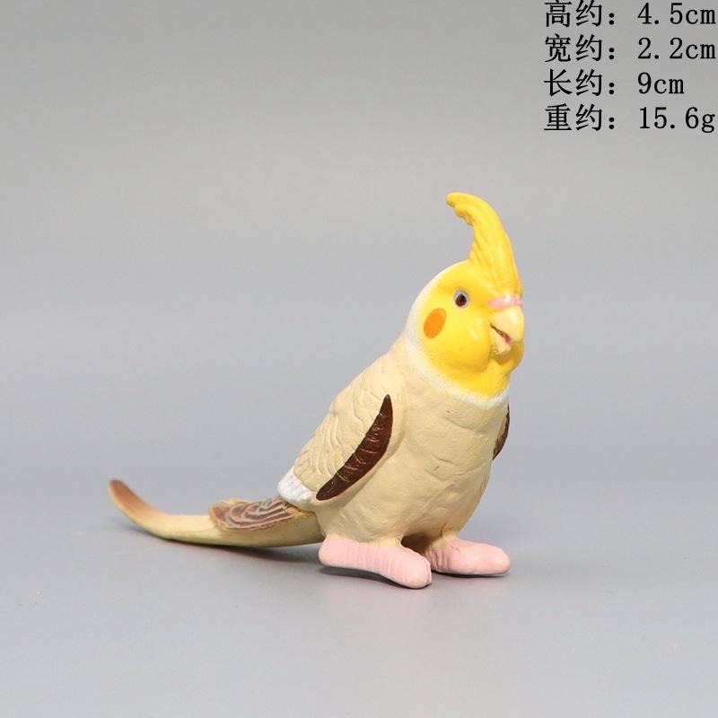 Имитация попугая, миниатюрный пейзажный орнамент, модель попугая, фигурка газона, искусственная птица, декоративные фигурки для дома, декор птицы