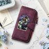 Stylish Astronaut Print Casual Long Wallet with Multiple Card Slots for Daily Use